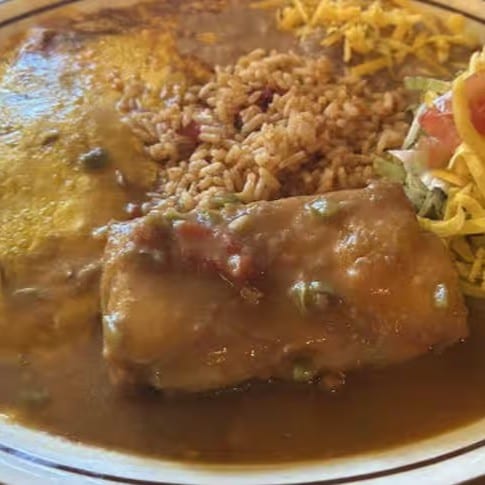 C-17 Cheese Enchilada, Chile Relleno.
