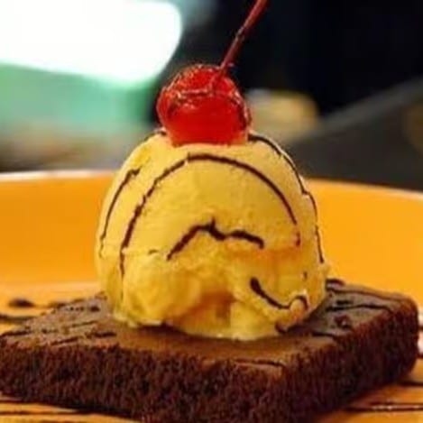 Brownie a la Mode.