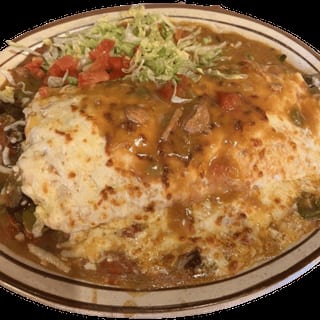 Monster Fajita Burrito