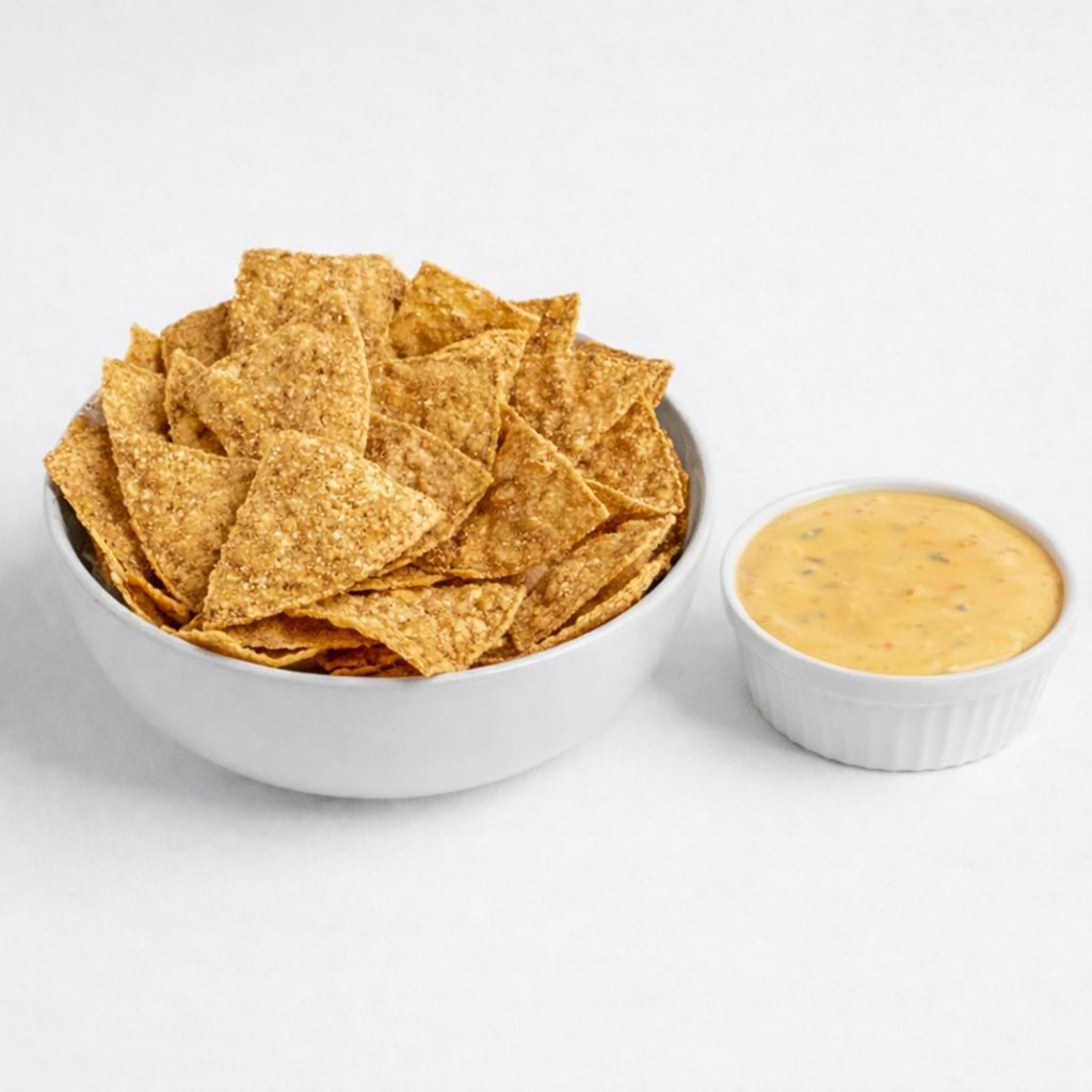 Queso Dip & Chips.