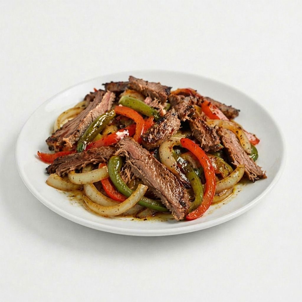 Steak Fajita Salad.