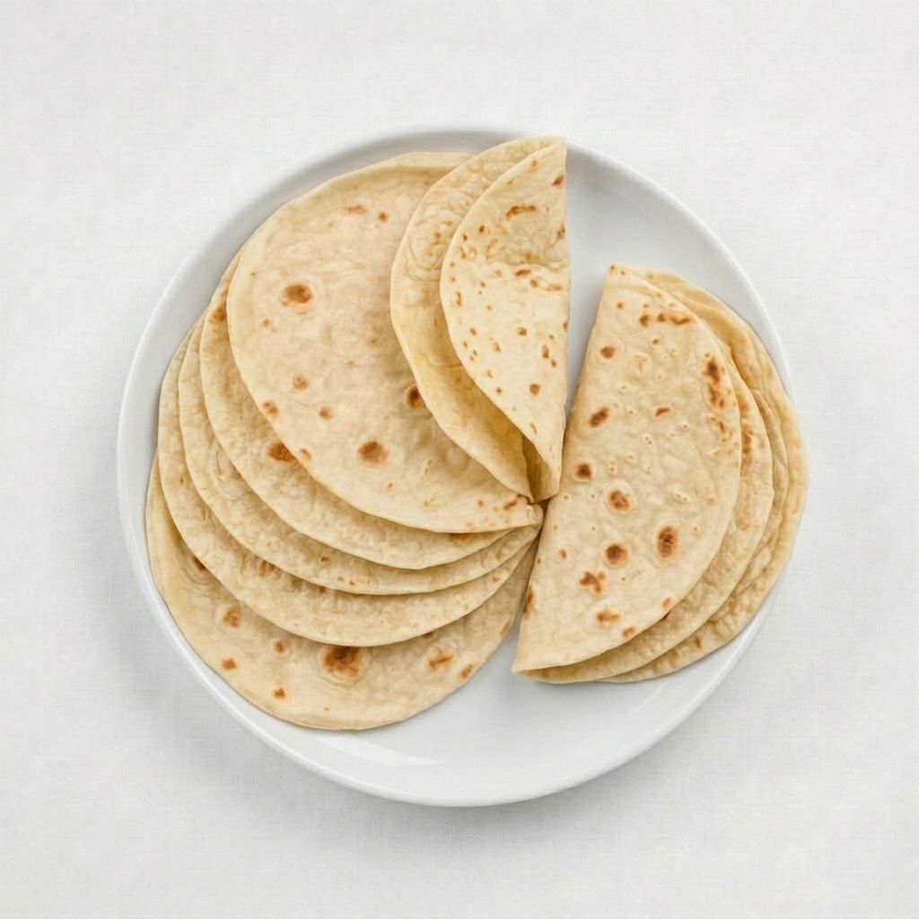 Dozen Small Flour Tortillas.
