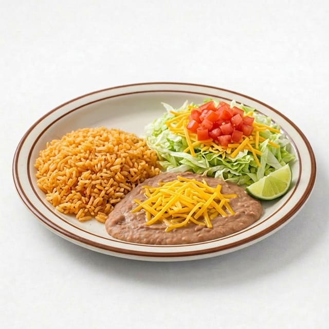 Side of Rice and Beans.